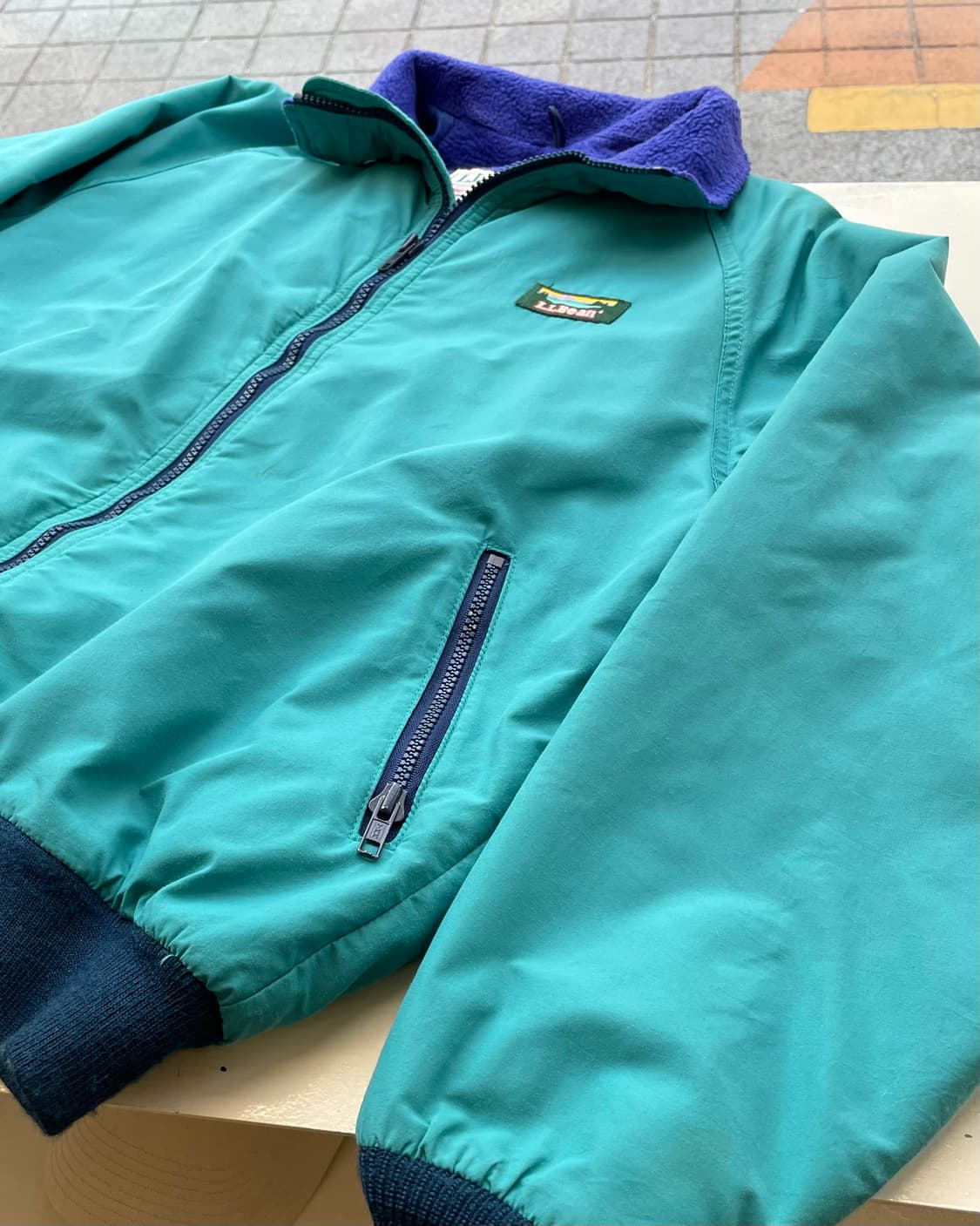 80‘s L.L. Bean Warm up Jacket 엘엘빈 웜업 자켓 상품이미지7
