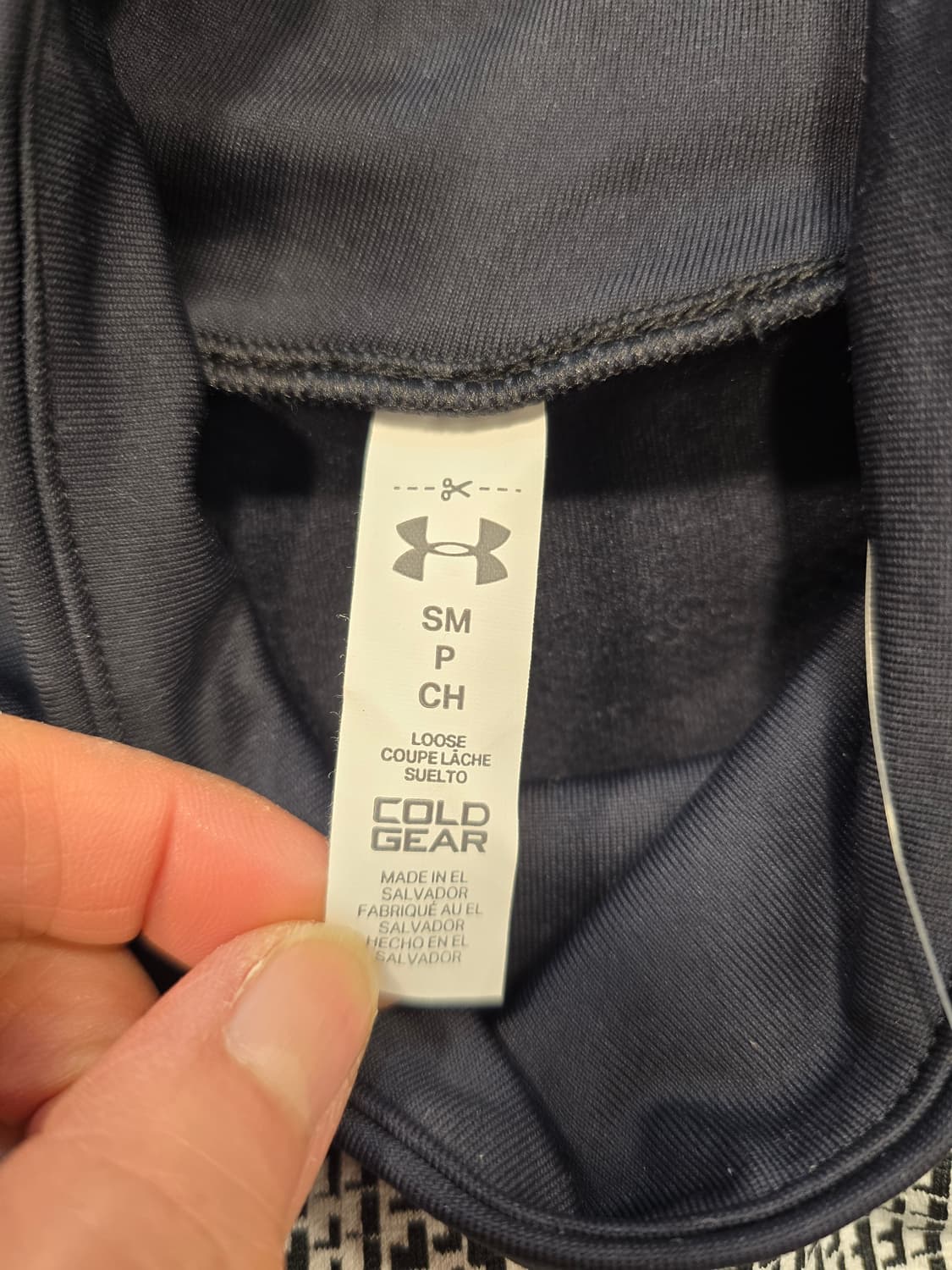 새상품) 언더아머 여성 기모 크롭 콜드기어 긴팔 티셔츠S 상품이미지6