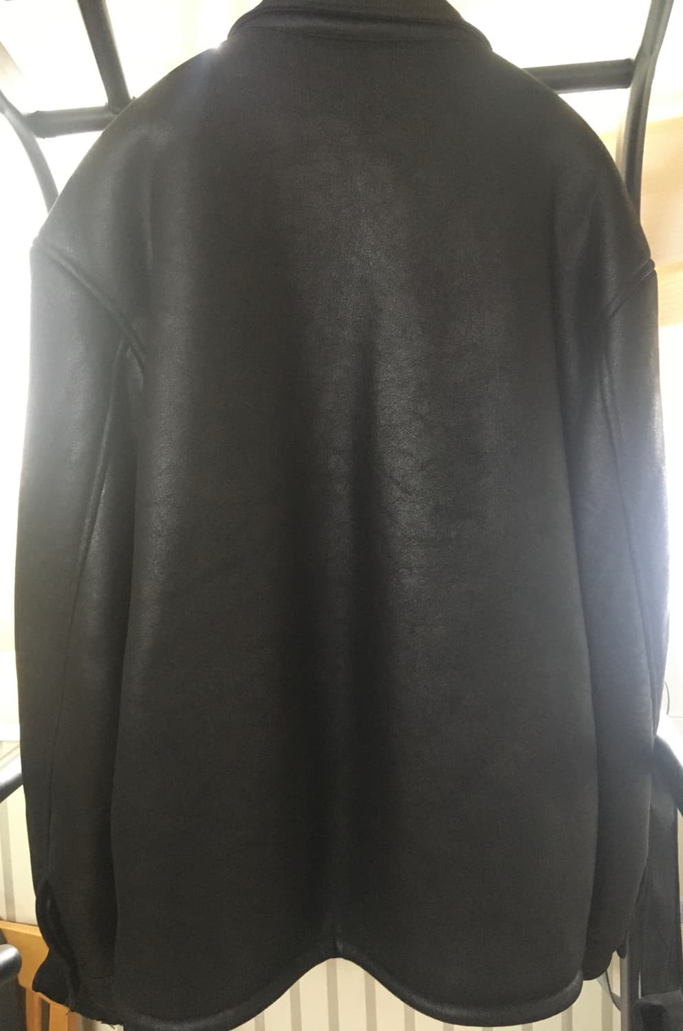 자라 가죽자켓 블랙 판매합니다 상품이미지4