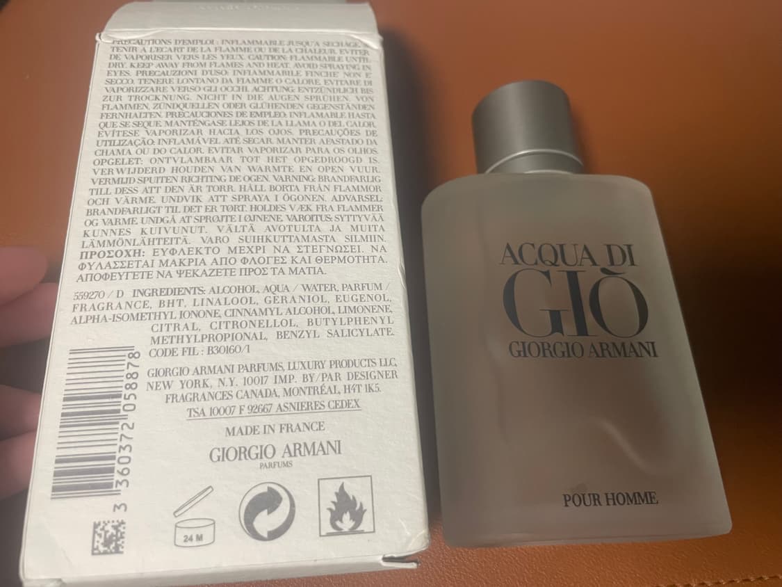 조르지오 아르마니 아쿠아 디 지오 향수 오뜨뚜왈렛 100ml 상품이미지2