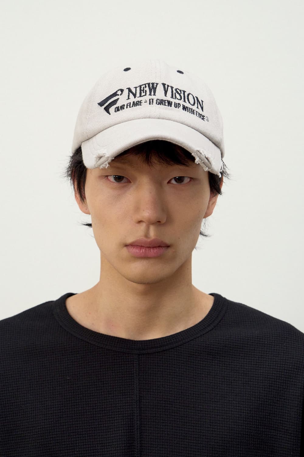 (L) ETCE NEW VISION DESTROYED 볼캡 (GRAY) 상품이미지2