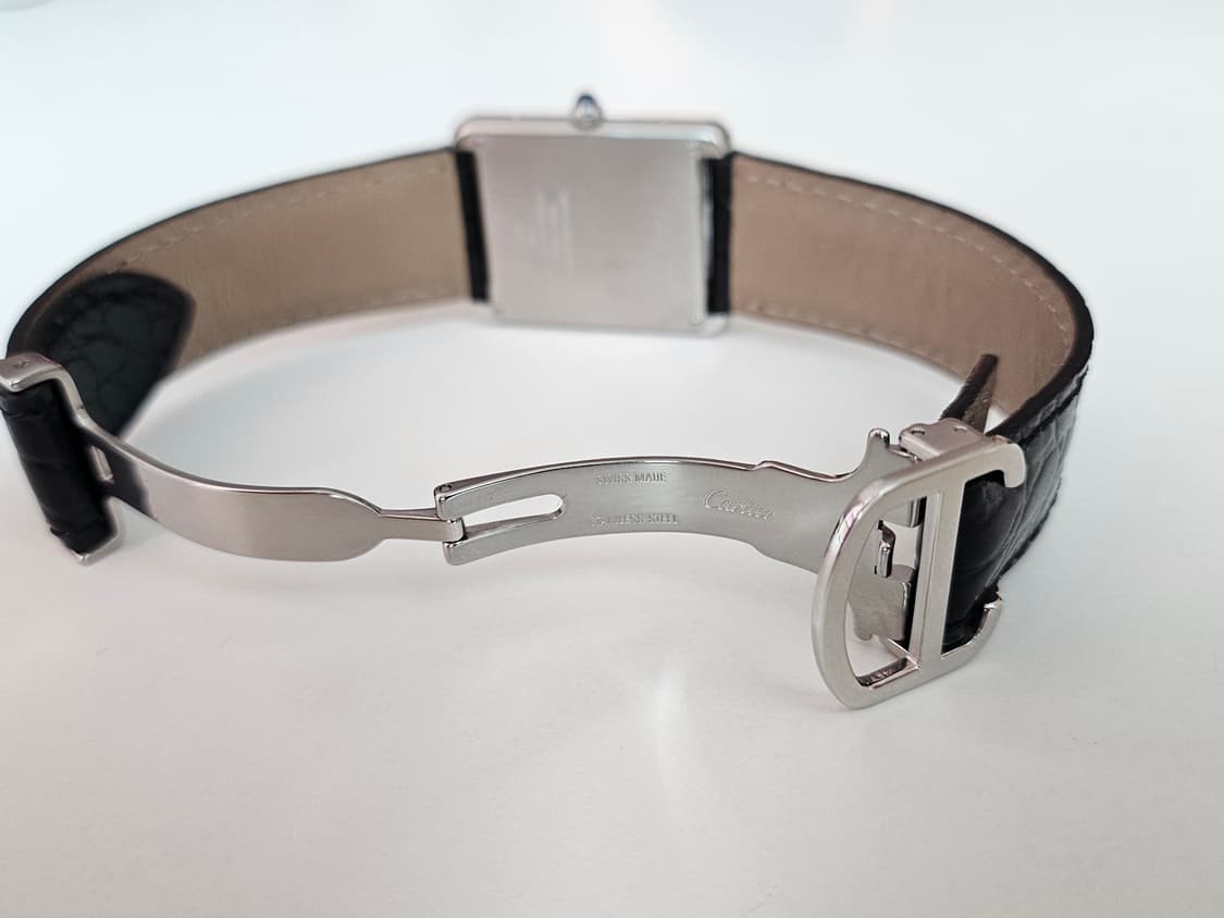 까르띠에 탱크솔로 스틸 라지 (피아노판) 상품이미지5