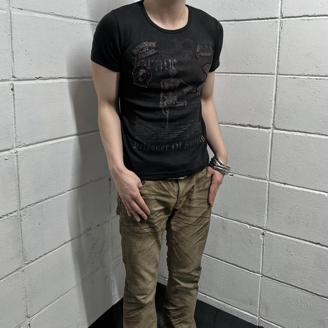 In the attic skull patch short sleeve 상품이미지5