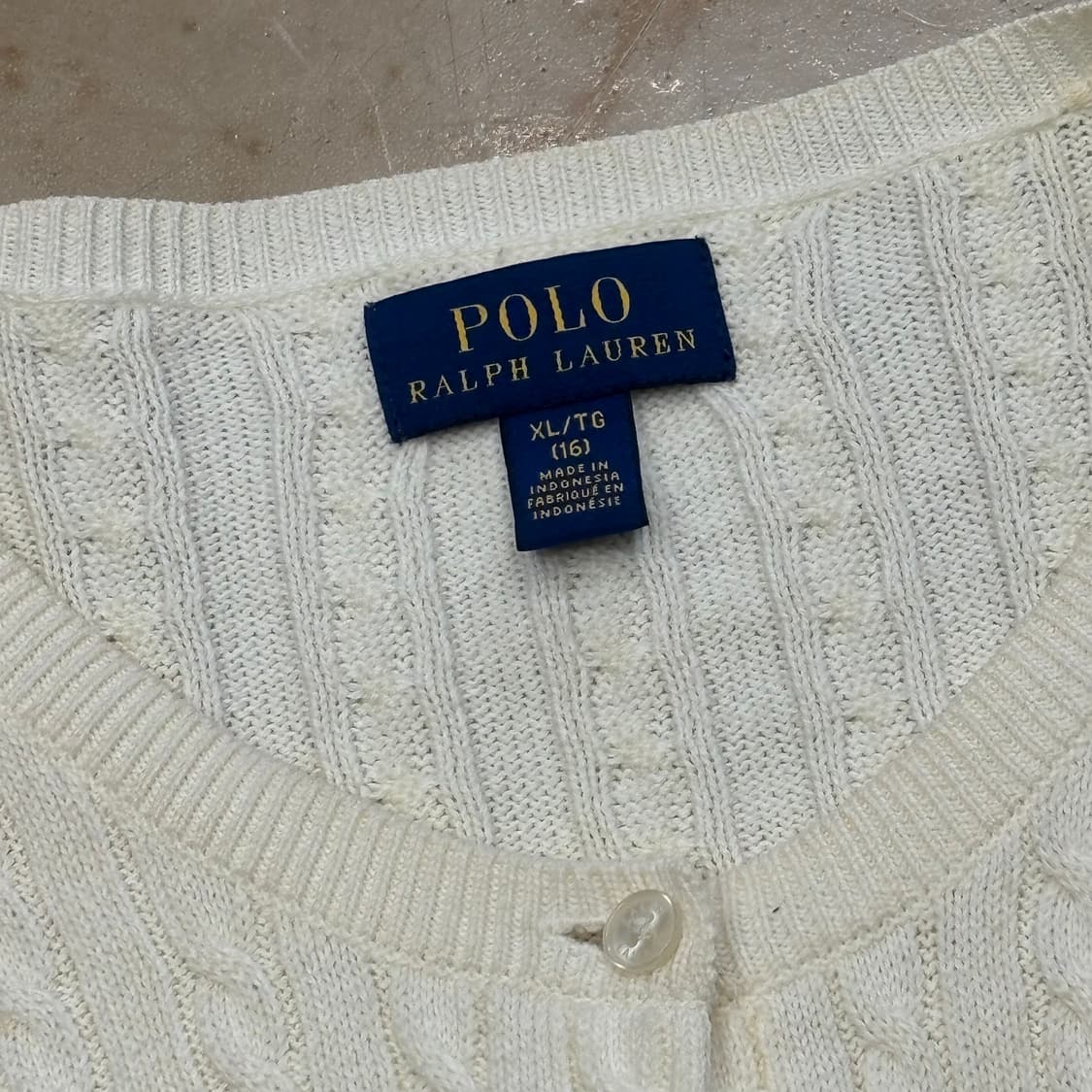 XL 폴로랄프로렌 여성용 니트 가디건 상품이미지4