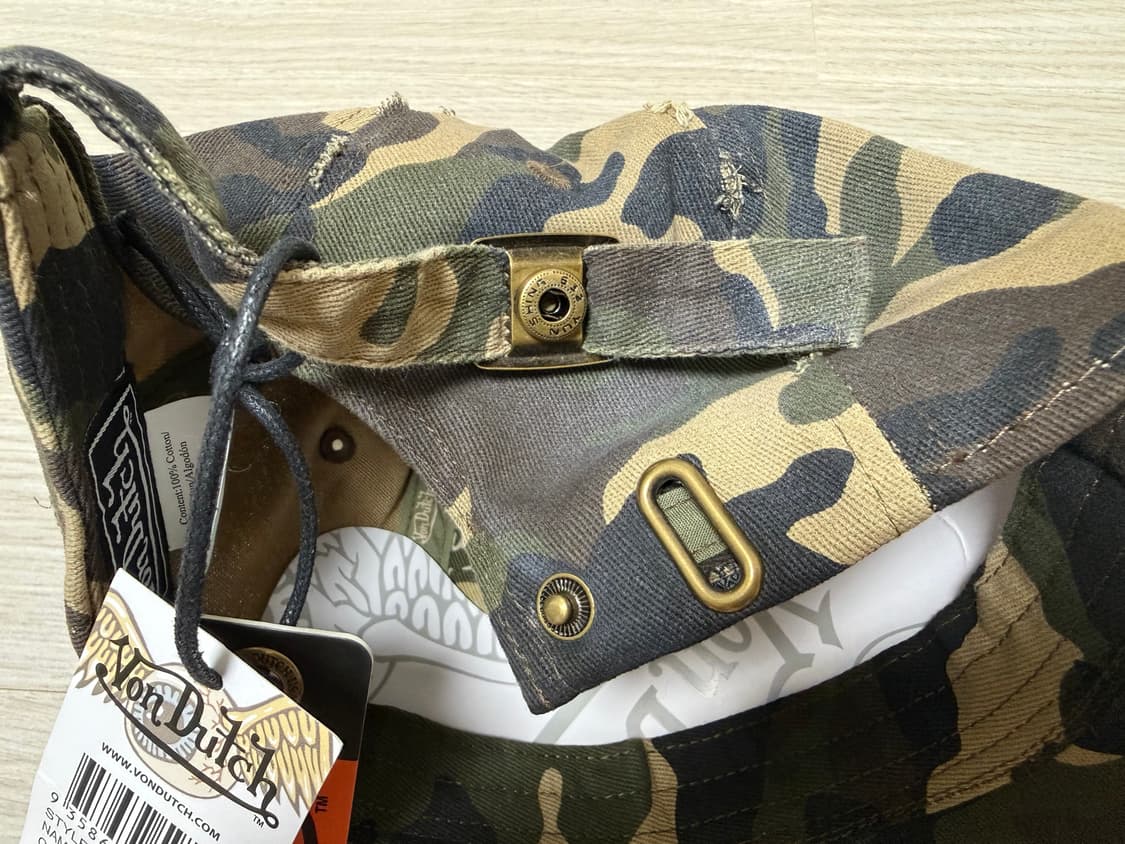 본더치 워시드 카모 데드 캡 볼캡 새상품 상품이미지10