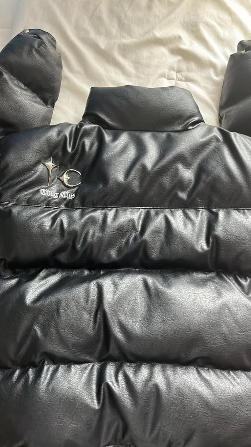 떠그클럽 레더패딩 초판 2사이즈  상품이미지6