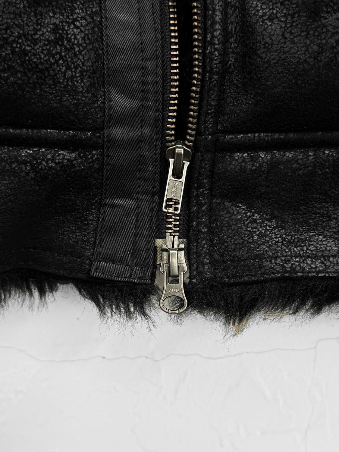 difference rupert 스모크 워시 퍼 자켓 상품이미지3