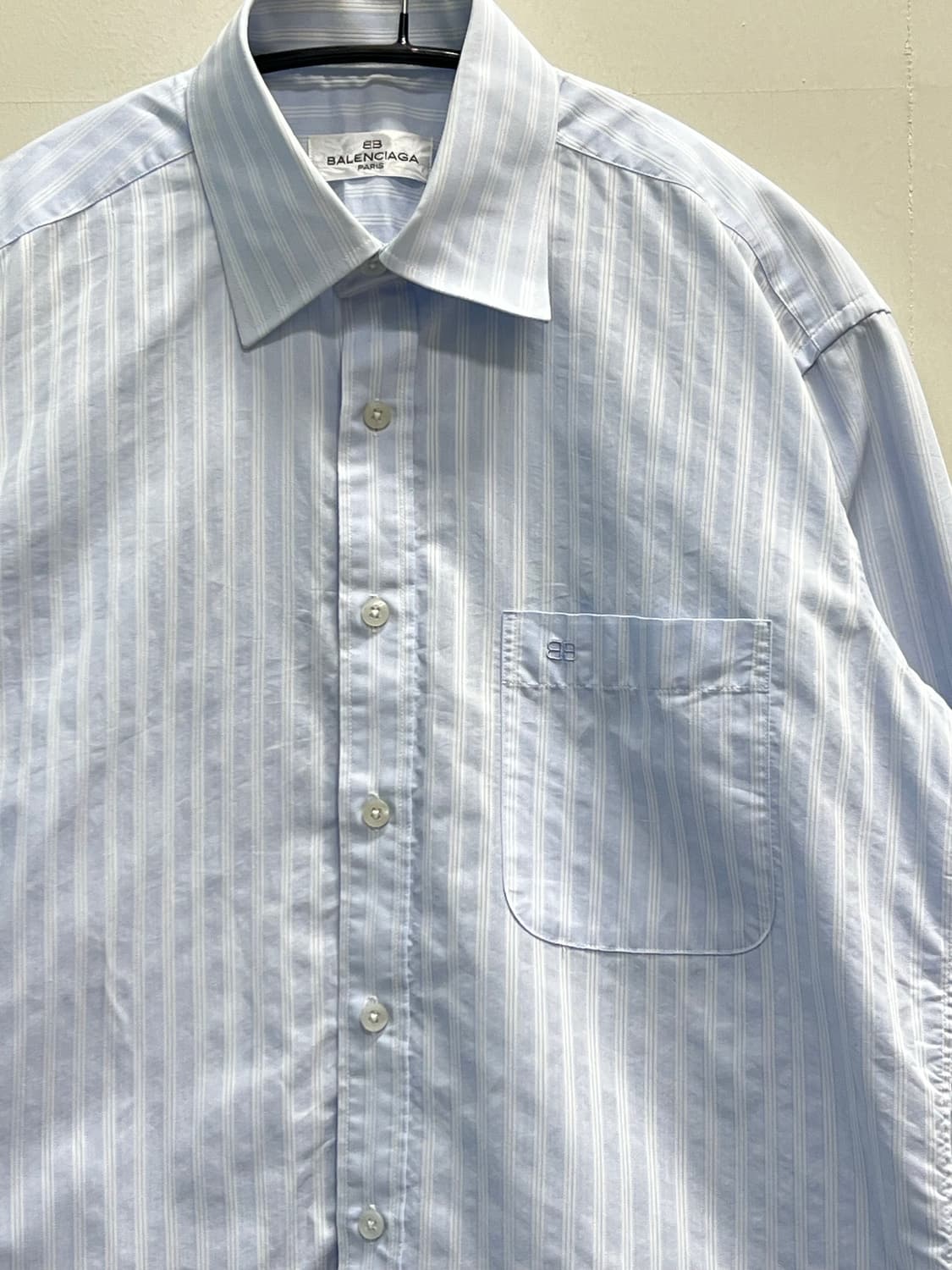 발렌시아가 올드스쿨 스트라이프 드레스 셔츠 상품이미지3