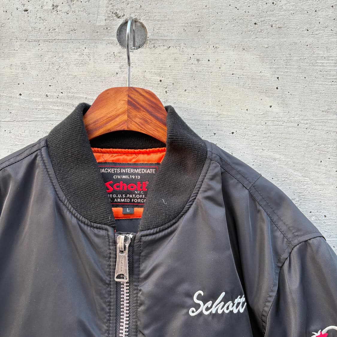 쇼트 x 앤더슨벨 드래곤 자수 마원 자켓 상품이미지2