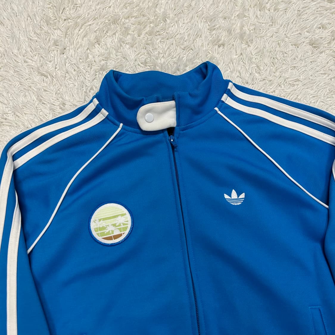Adidas 90’s Blue Tropical Track Jersey   상품이미지6