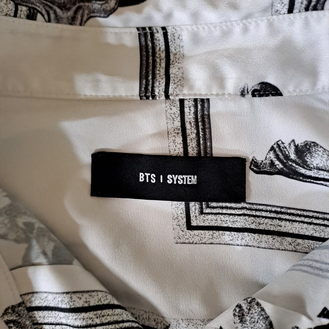 (택포) 시스템옴므 X BTS 콜라보 정국 셔츠 100 B531 상품이미지7