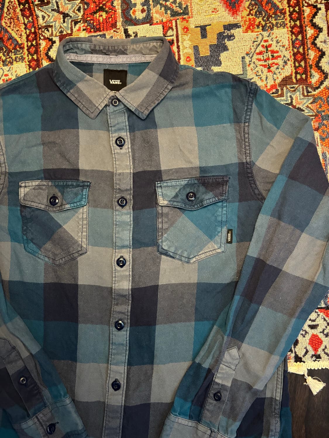Vans Box Flannel Shirt check pattern 상품이미지4