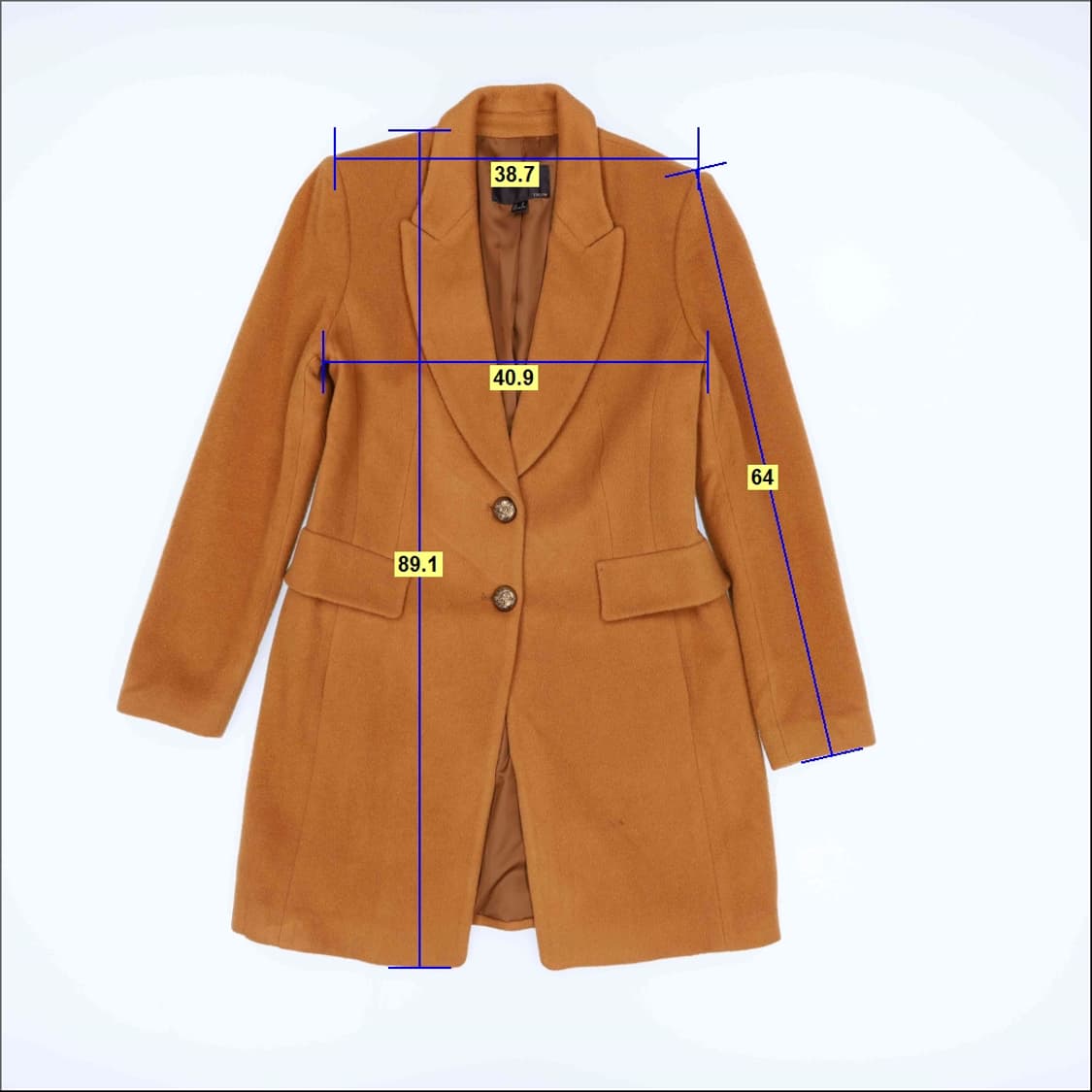 [91-100-160] TNGTW 여성 울 코트 1204HR1 상품이미지6