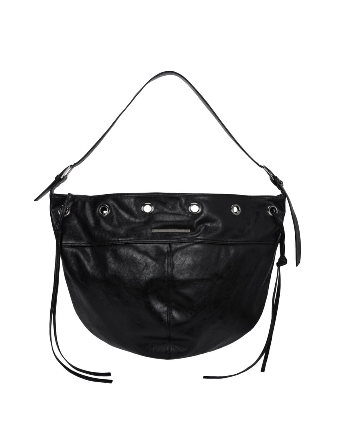 트리밍버드 아일렛 호보백 Eyelet Hobo Bag [ Black ] 상품이미지1