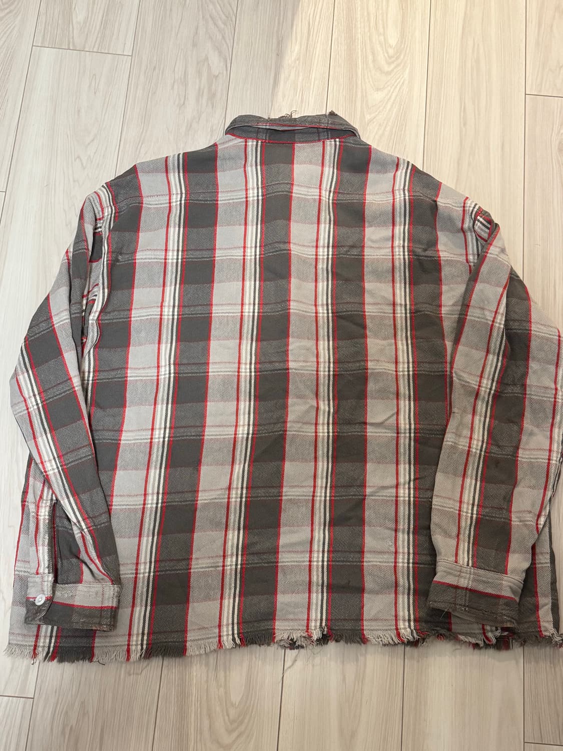 세인트미카엘 플란넬셔츠 M 상품이미지4