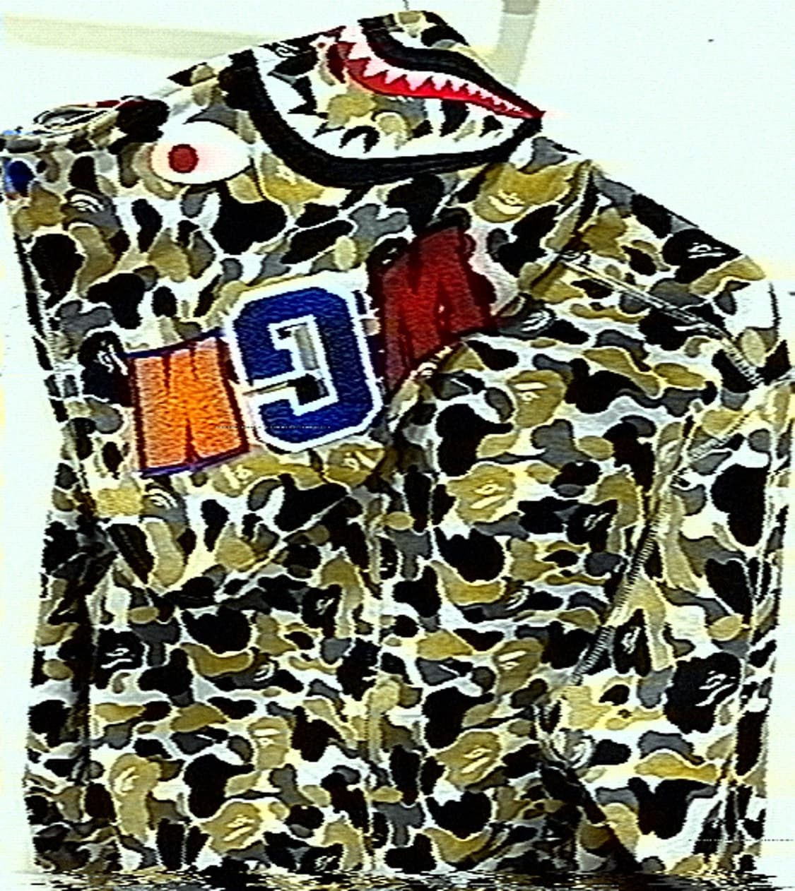 베이프 샤크 후드 황계 상품이미지2