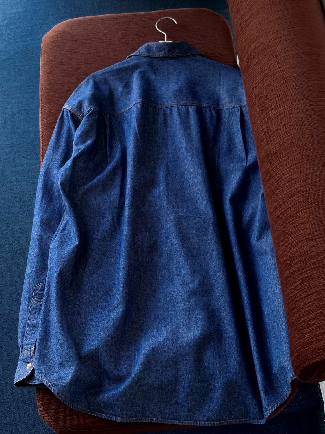Cotton denim worker shirt 상품이미지5