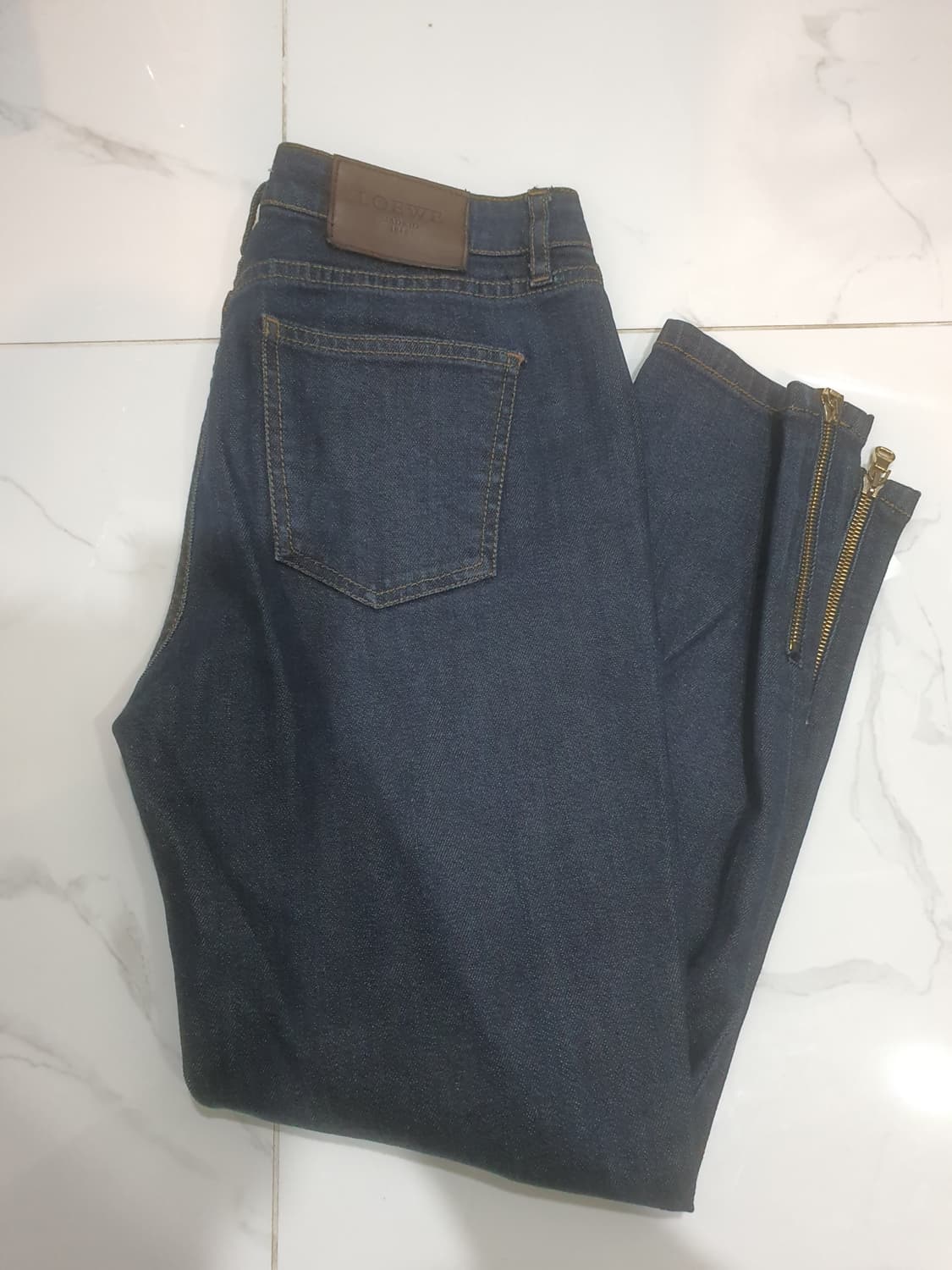 로에베 여성용 데님 청바지 40 상품이미지1