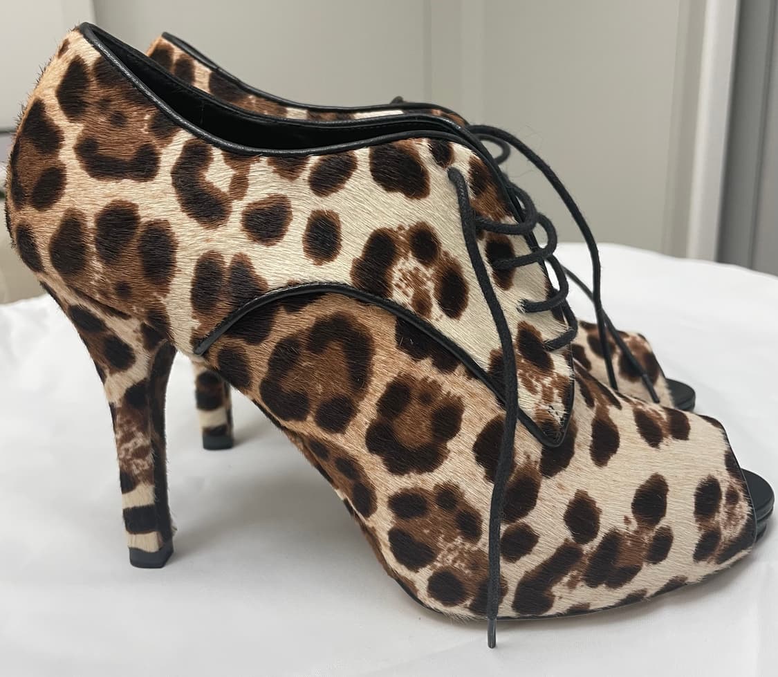 돌체앤가바나 레오파트 송치힐 상품이미지2
