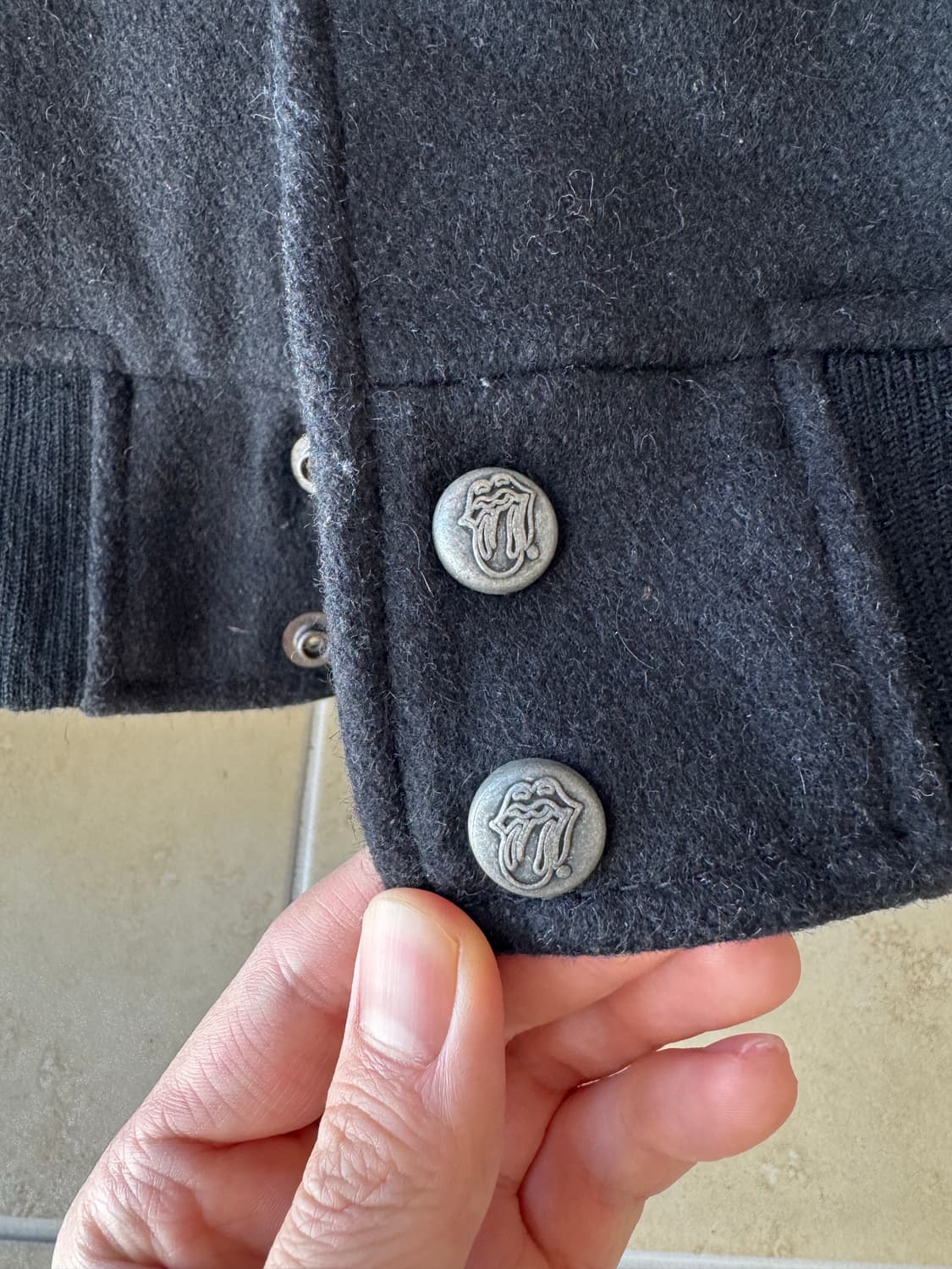 잭로즈 x 롤링스톤즈 베이스볼 자켓 상품이미지3