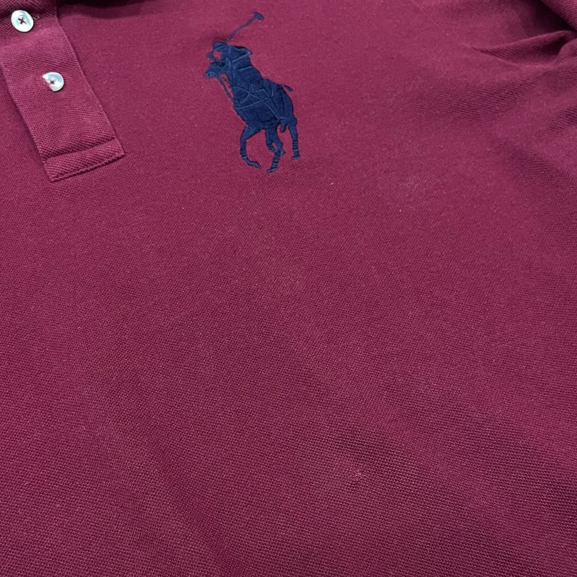 폴로 빅포니 버건디 카라티셔츠 상품이미지8