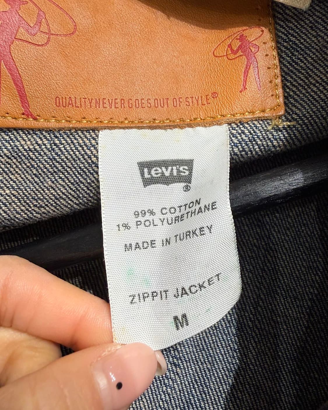 리바이스 프리미엄 크롭 데님 자켓  상품이미지9