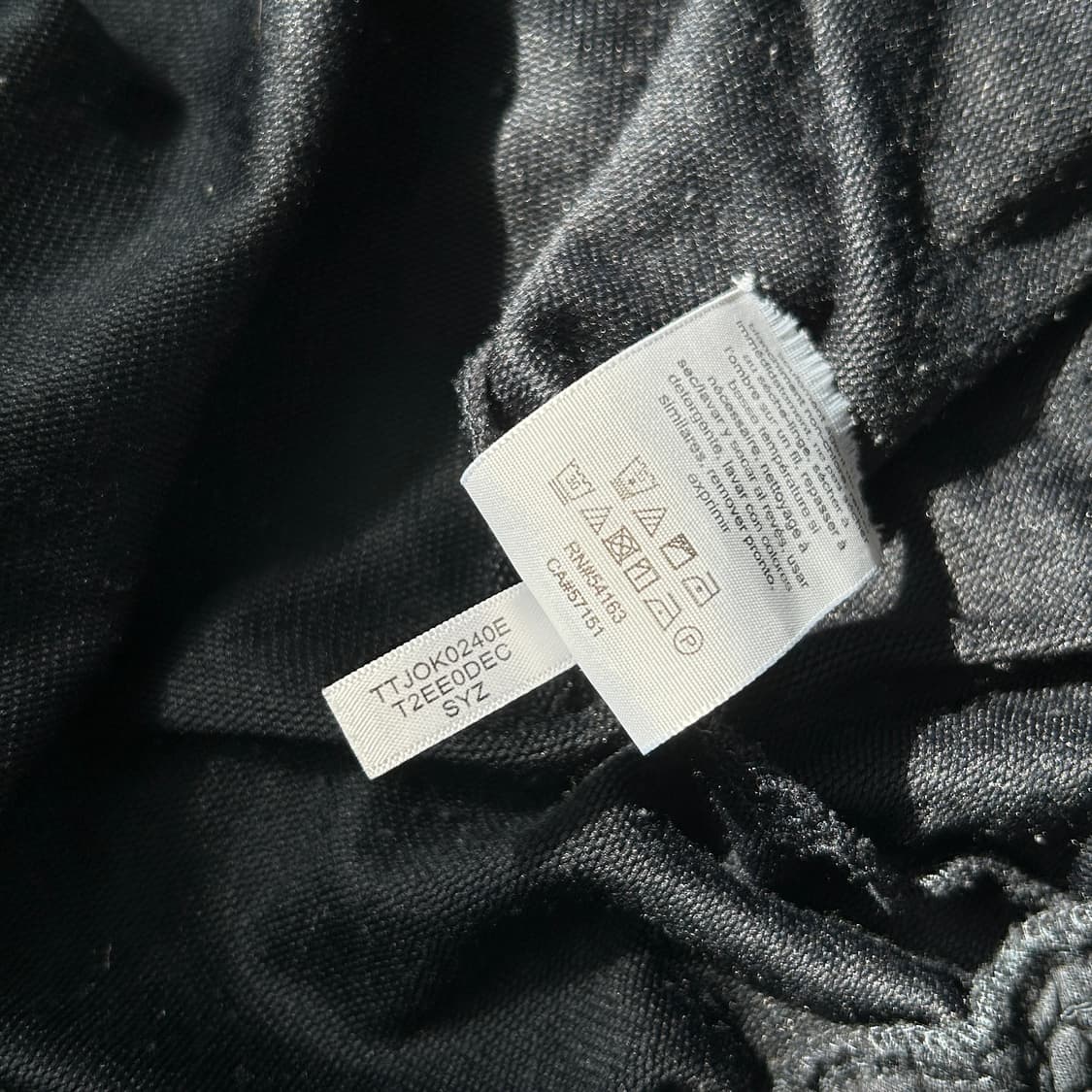 타미 진스 네이비 크롭 후드집업 상품이미지7