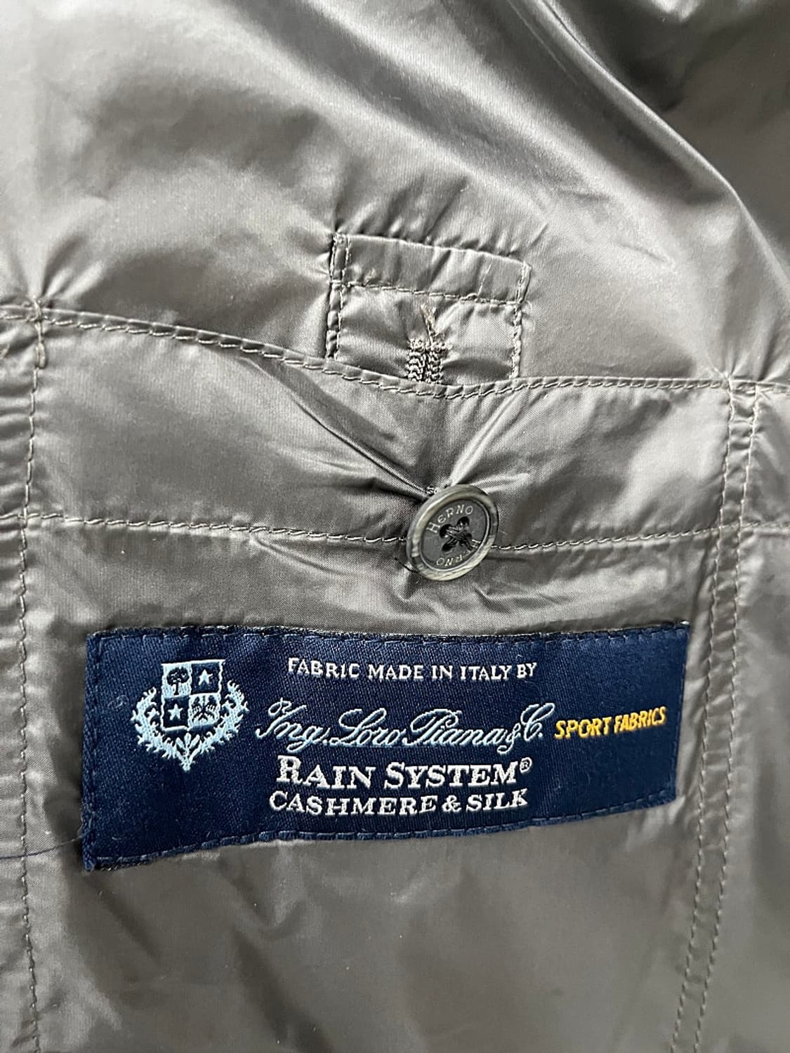 100-105) 에르노 로로피아나 캐시미어 다운패딩  상품이미지8