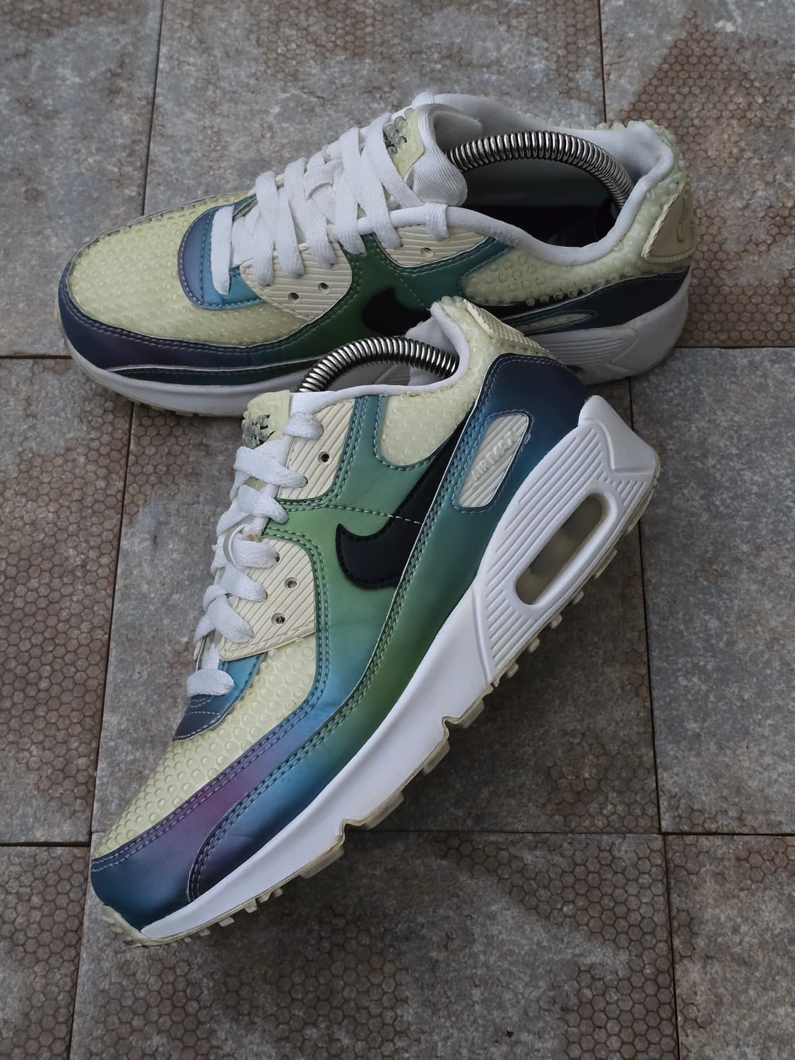 (230)나이키 에어맥스 90 버블 팩 화이트 상품이미지3