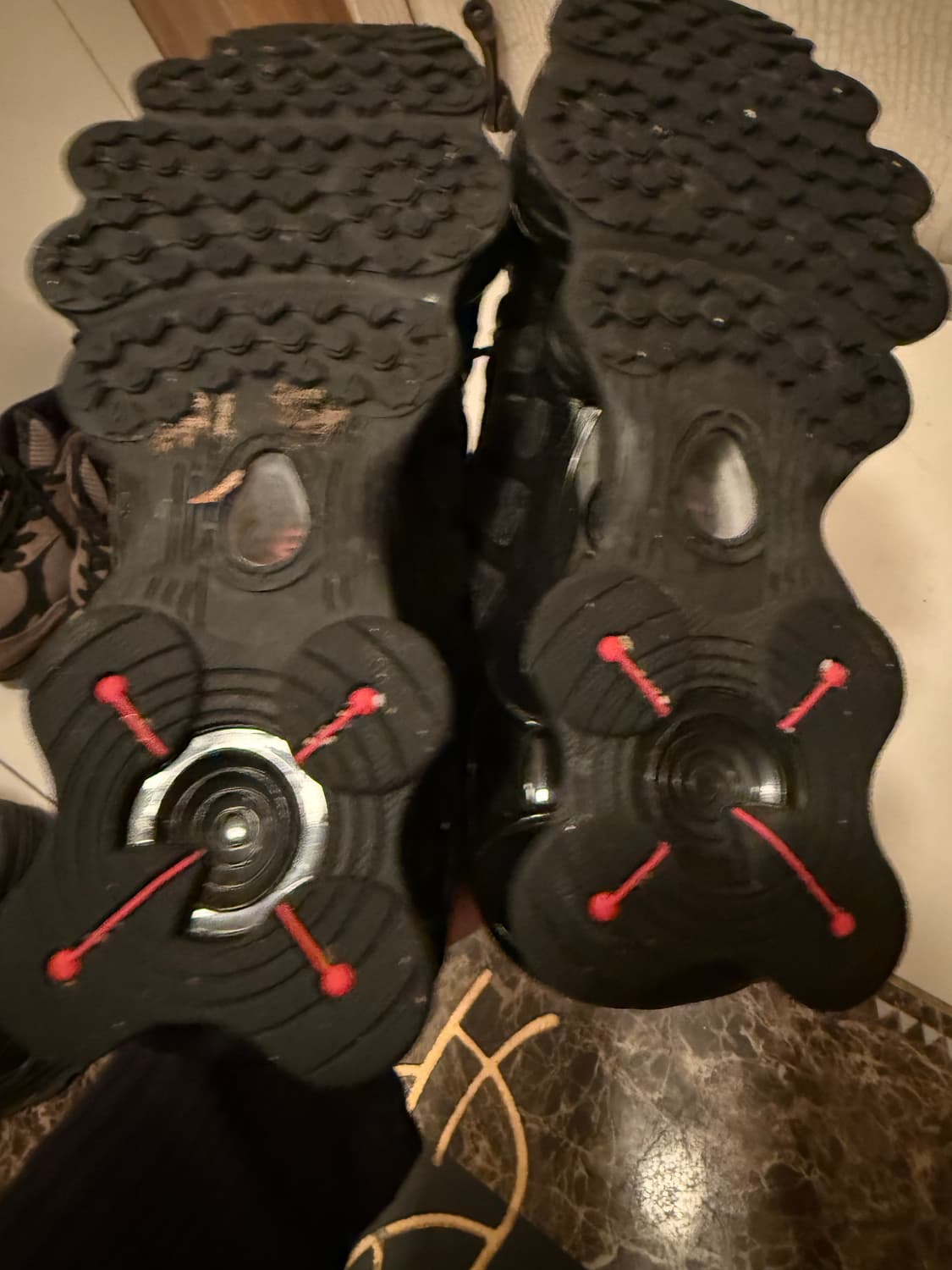 나이키 샥스TL 블랙 맥스오렌지 275 상품이미지4