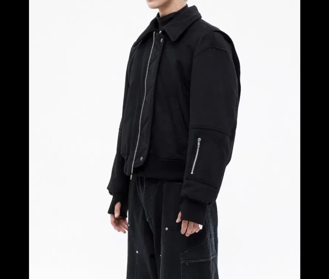 알렌느 3d 패디드 울 블루종 1 95 상품이미지1