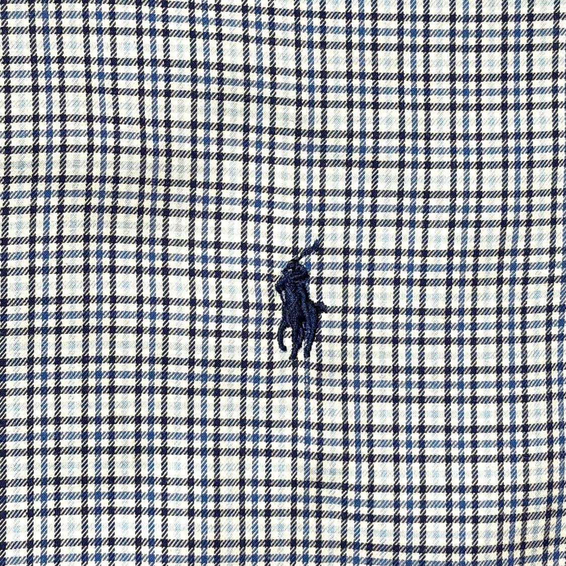 랄프로렌 네이비 체크 셔츠 상품이미지5