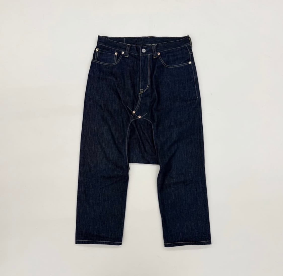 후미토 간류 배기 데님 팬츠 상품이미지1