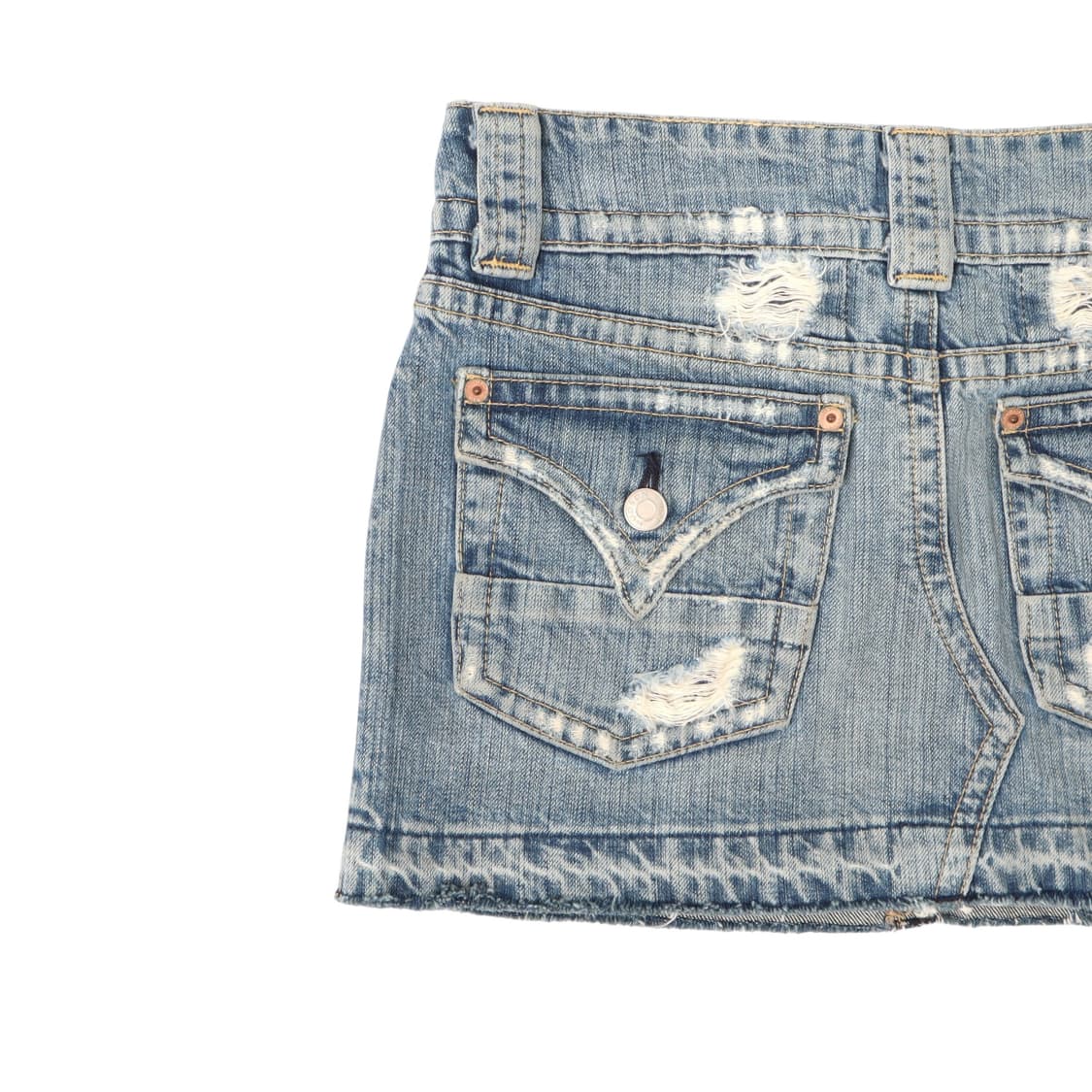 Hudson 허드슨 usa메이드 데님 미니스커트 상품이미지2