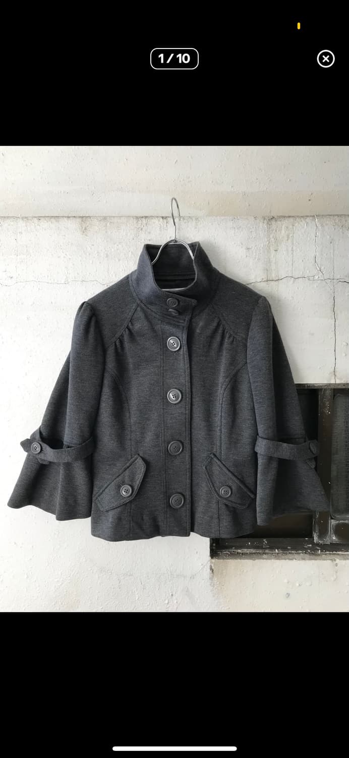 High neck half coat 상품이미지1