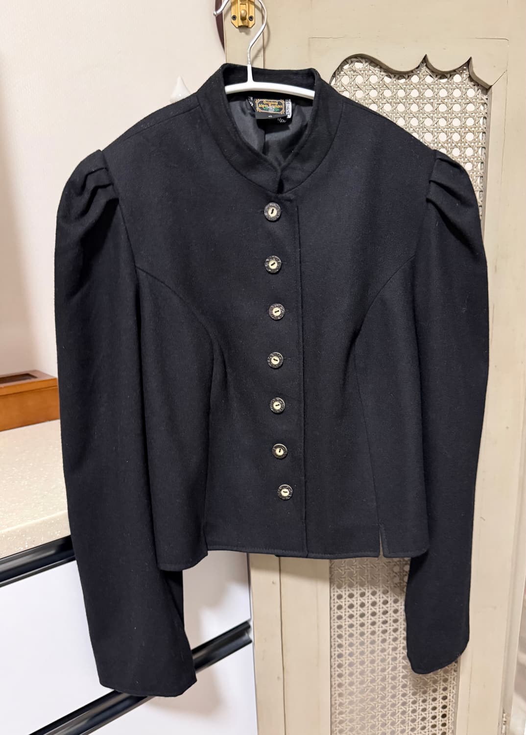 오스트리아 (Austria)빈티지 울 자켓 / 클래식 블랙 상품이미지1