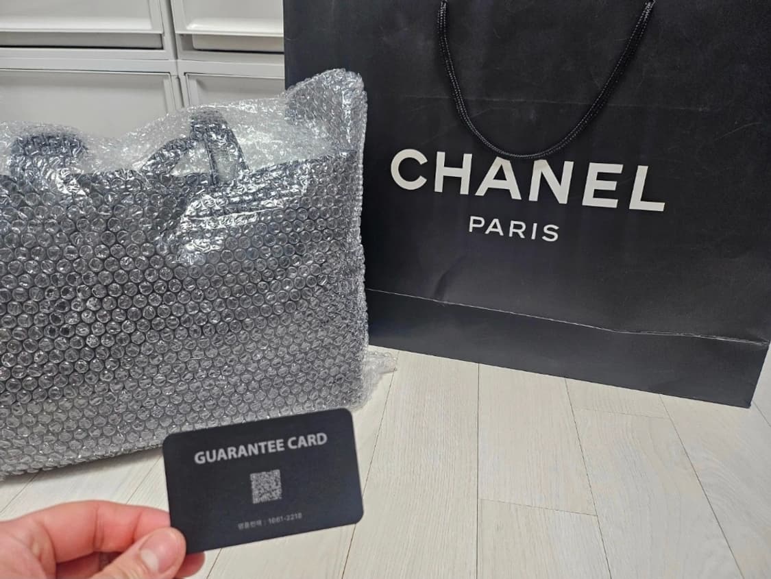 샤넬 블랙 나일론 토트백 상품이미지8