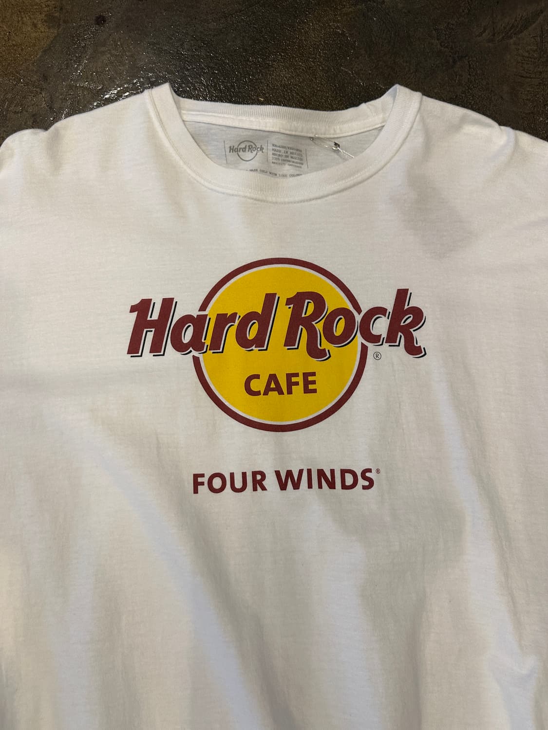 Hard Rock Four Winds 하드락 프린팅 반팔티 XXL 상품이미지4