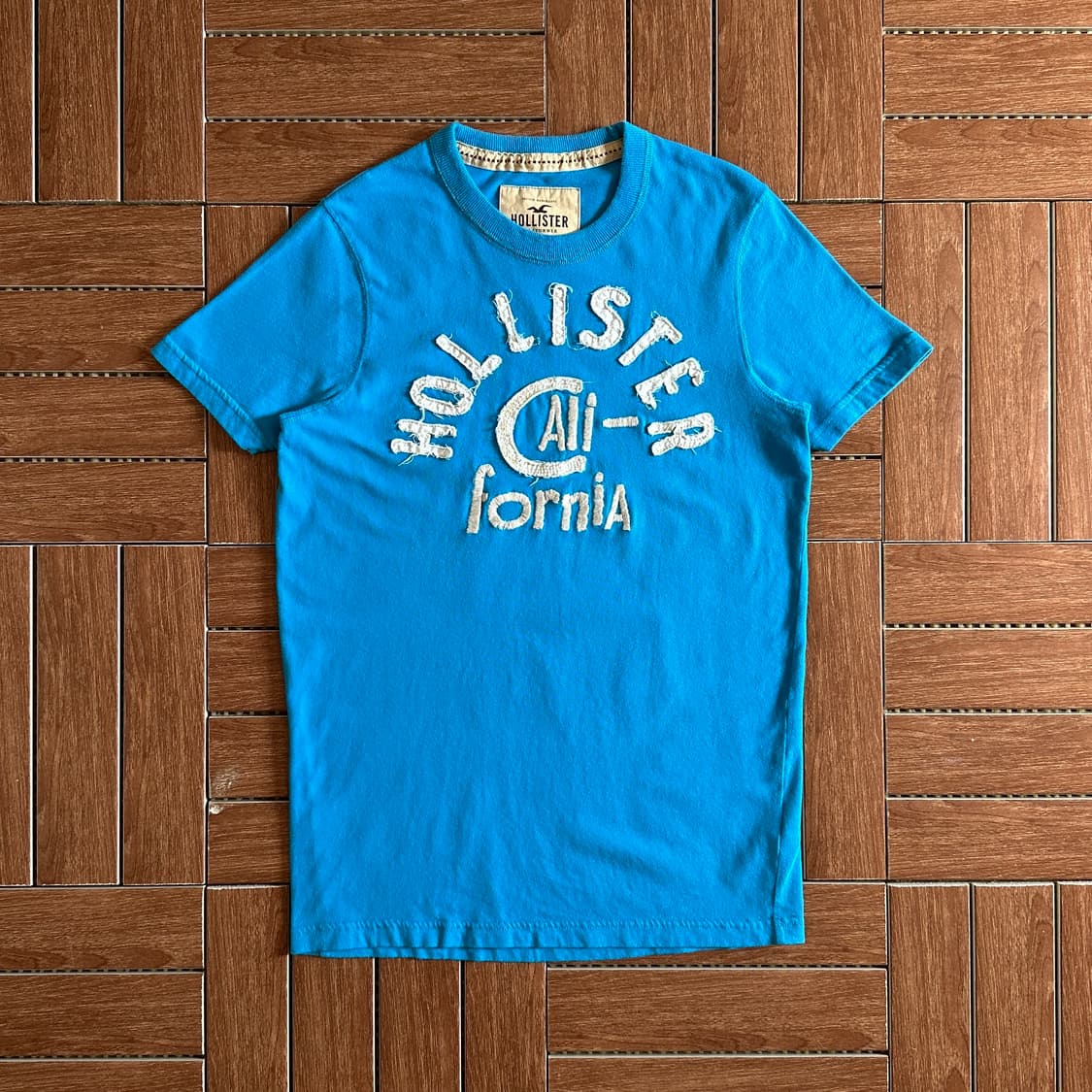 Hollister logo cotton 1/2 tee 상품이미지1