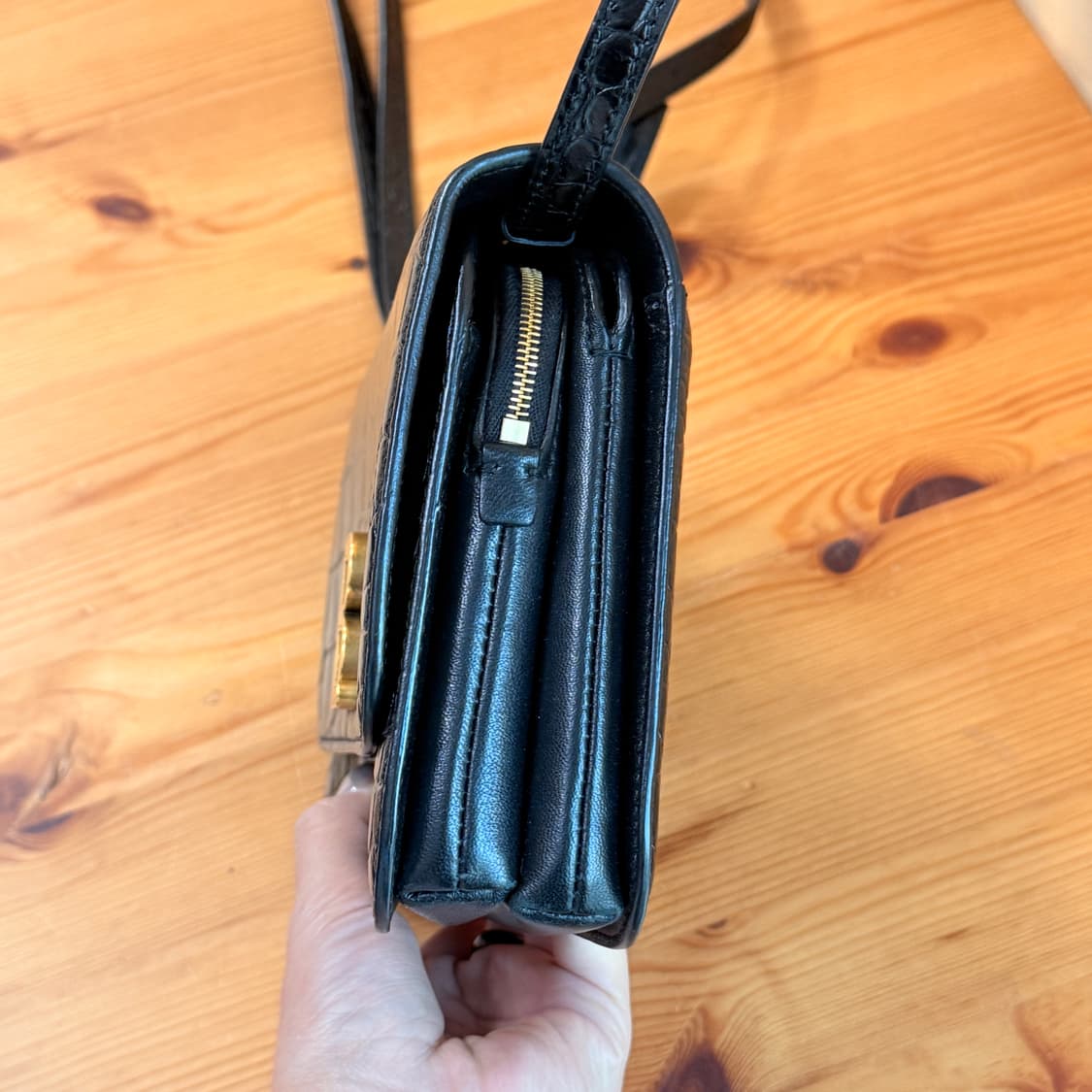 발렌시아가 정품 B로고 크로커 여성 스몰 크로스백 숄더백 상품이미지3