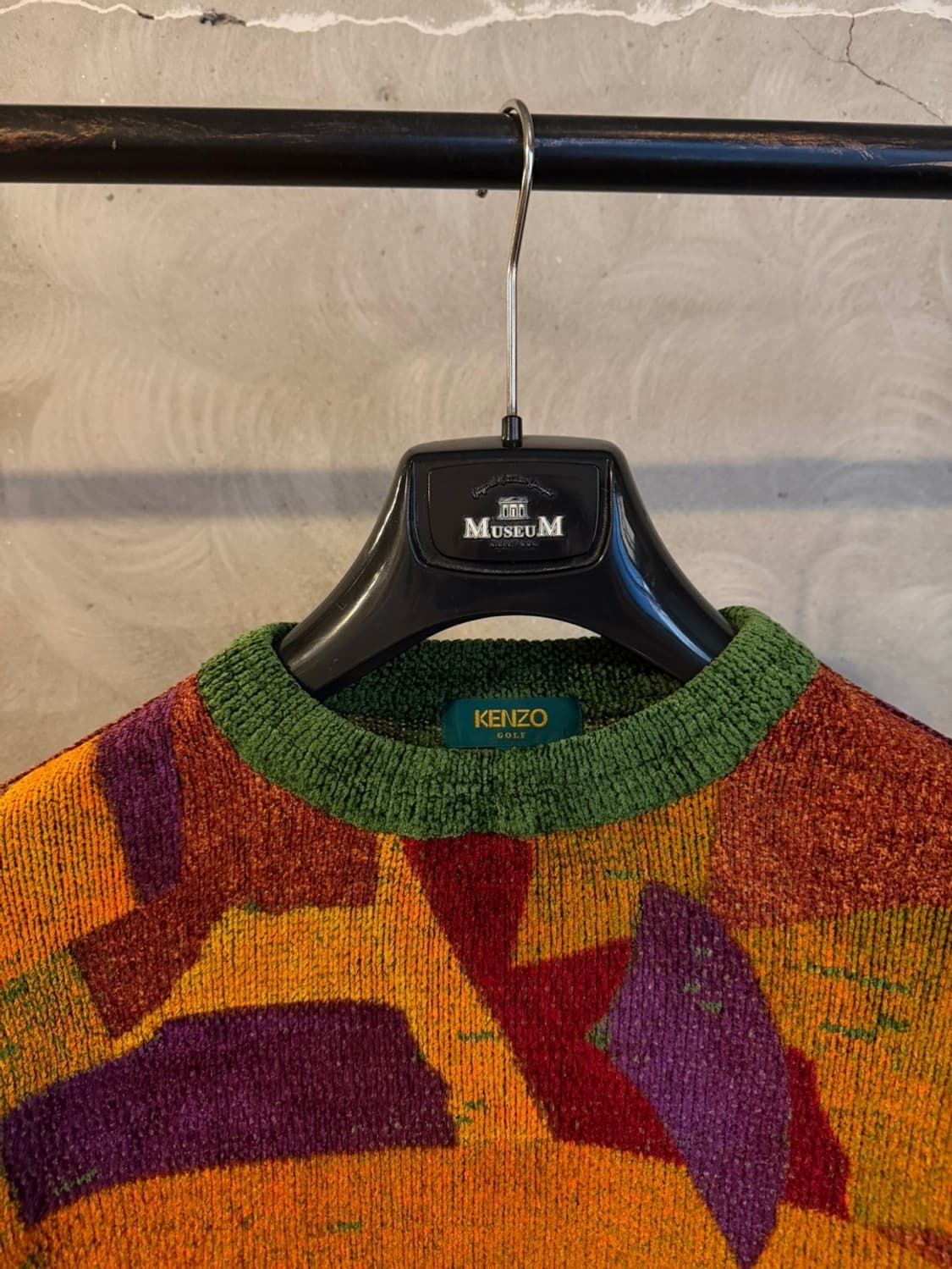 겐조 골프 패턴 니트 100~105 상품이미지3