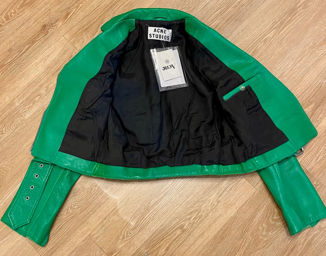 Acne Studios아크네 스튜디오 Mape 레더 재킷 34사이즈 상품이미지3