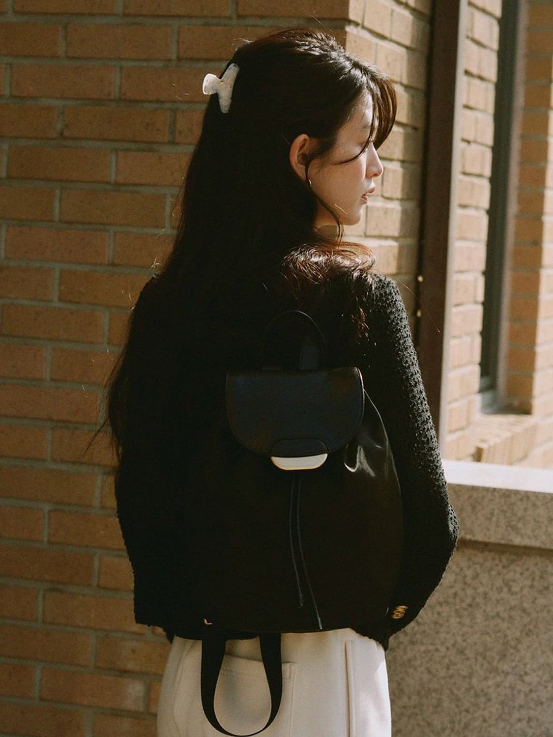 르아보네 백팩 블랙 상품이미지2