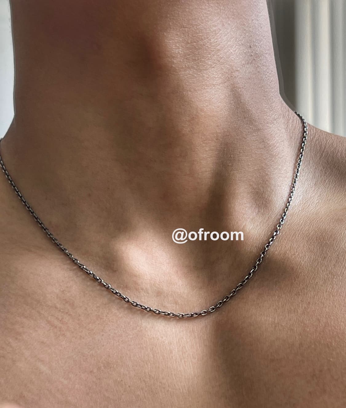 S925 Heritage Link Necklace (2.1mm)  상품이미지1