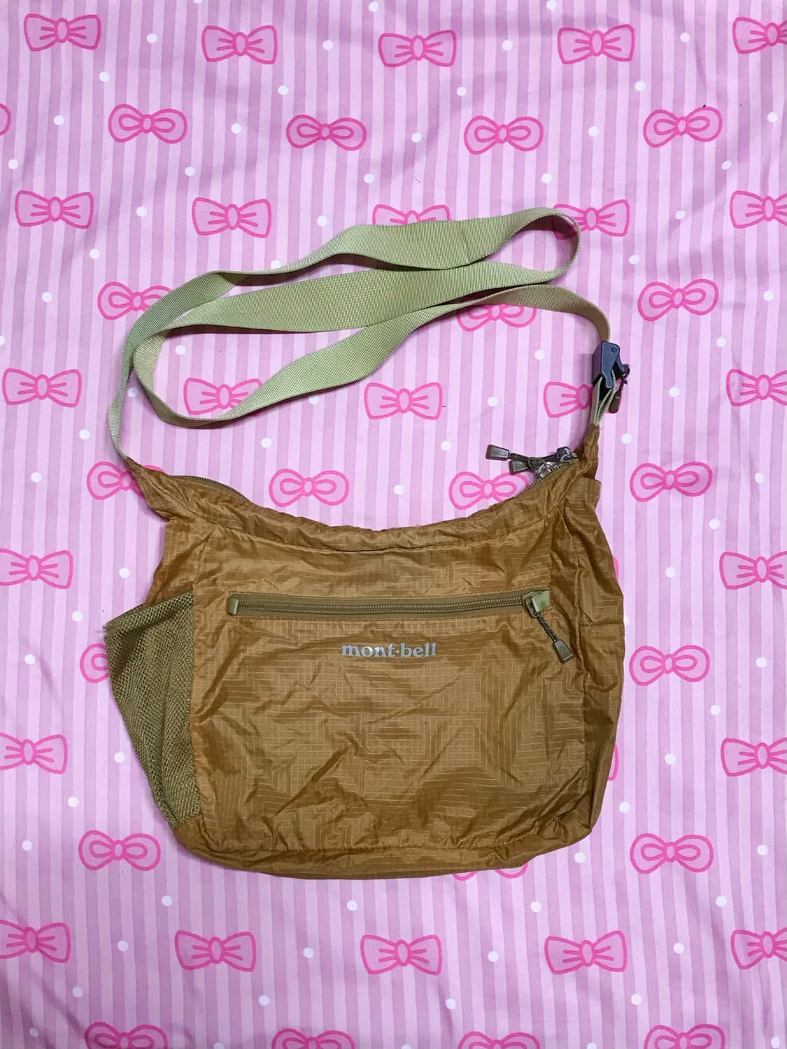 몽벨 포켓터플 라이트 숄더백 s 주우재가방 상품이미지1