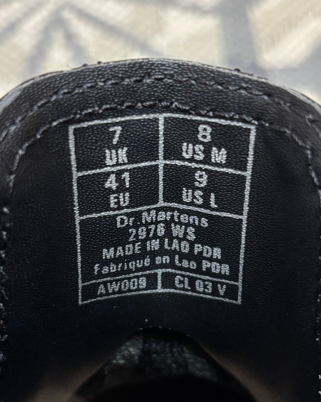 (260) 닥터마틴 2976 WS 화이트 스티치 상품이미지9