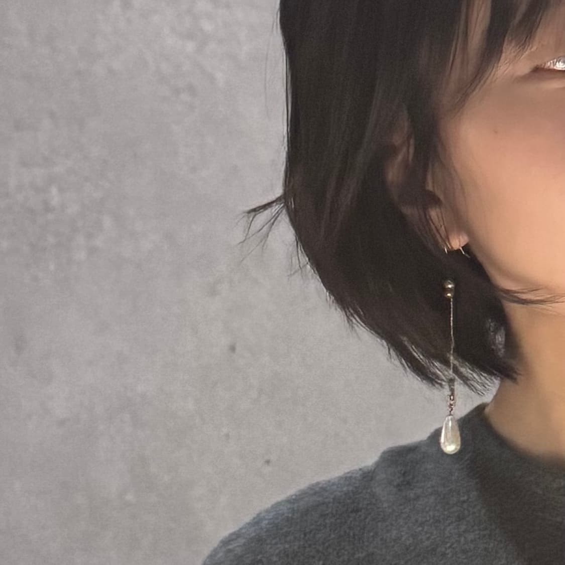 Vintage 빈티지 진주 드롭 롱 귀걸이 (착샷 O) 상품이미지4