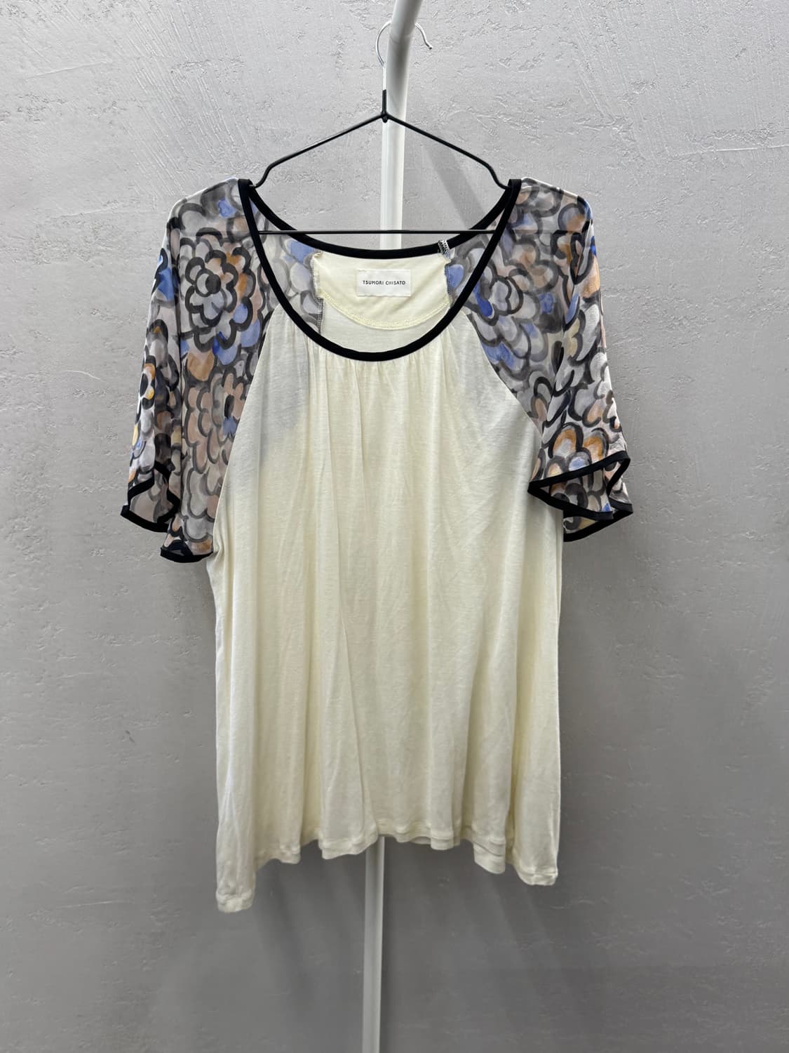 츠모리 치사토 플라워 패턴 블라우스 2 상품이미지2