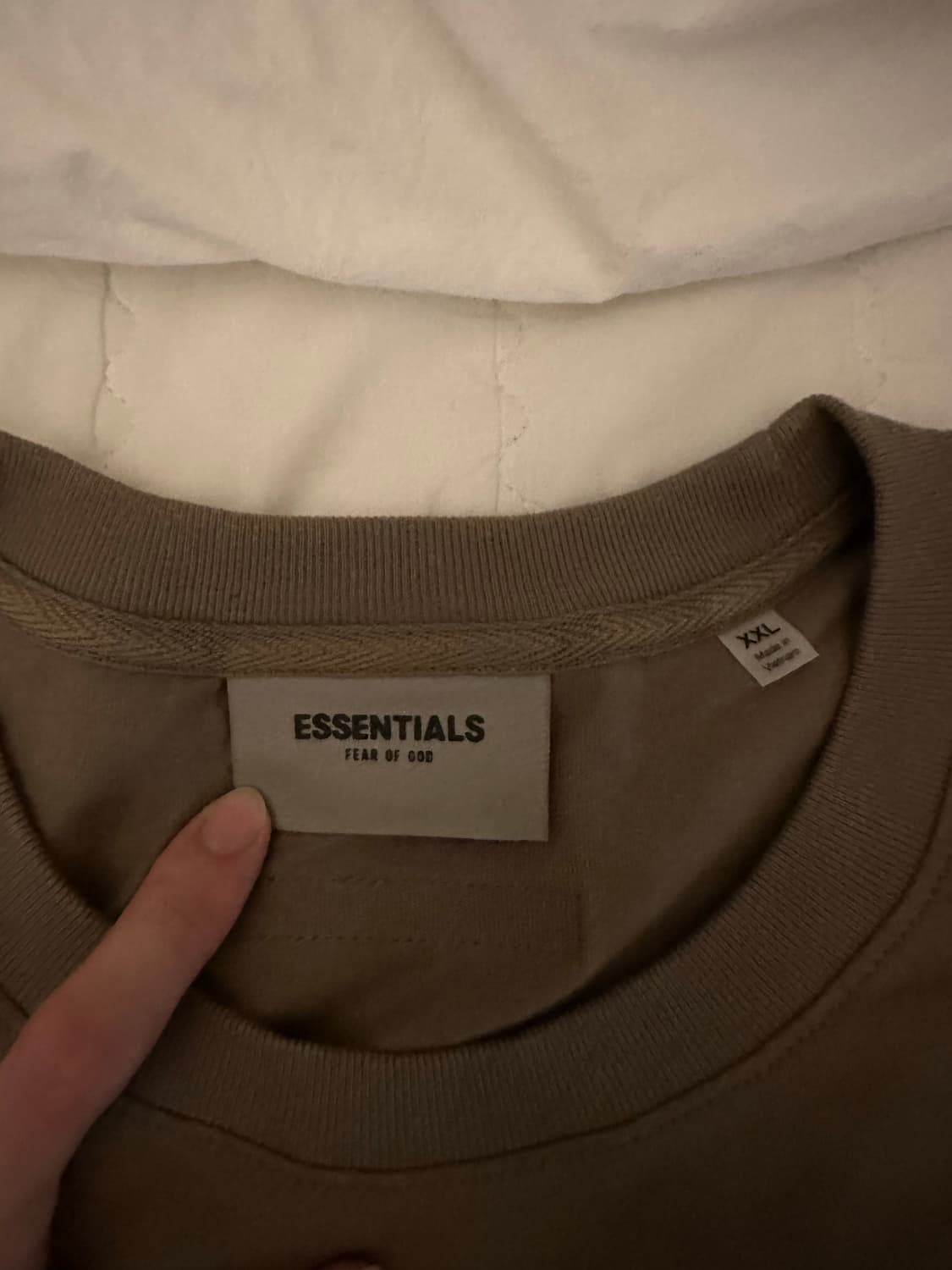 에센셜 x 피어오브갓 토프 오버핏 티셔츠 상품이미지4