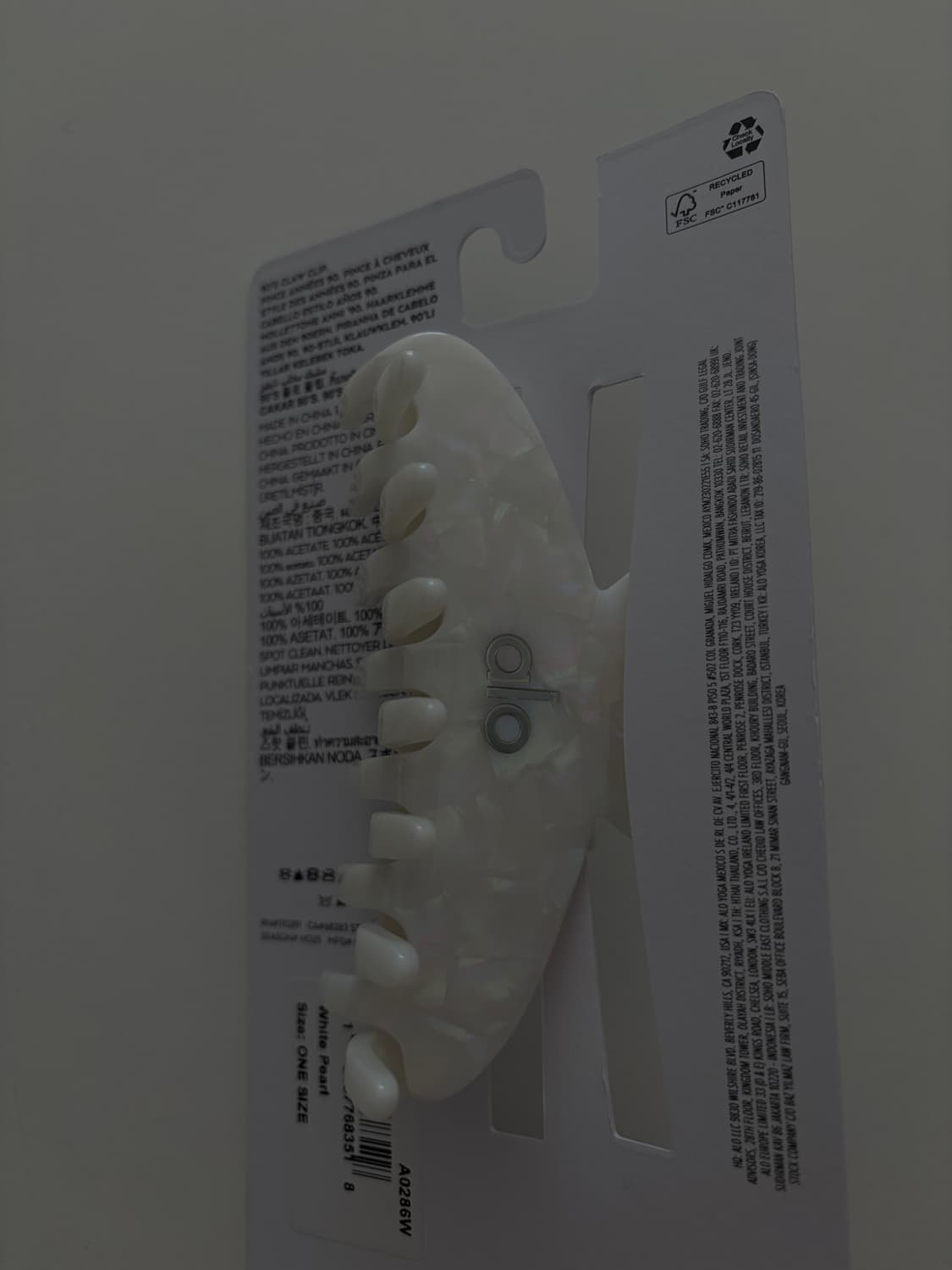 알로 집게핀  상품이미지1